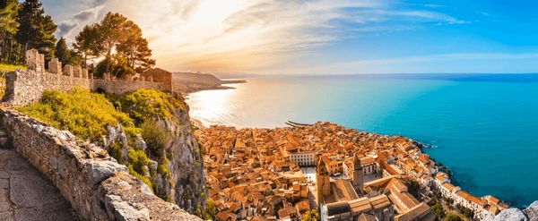 Sunset in Cefalu